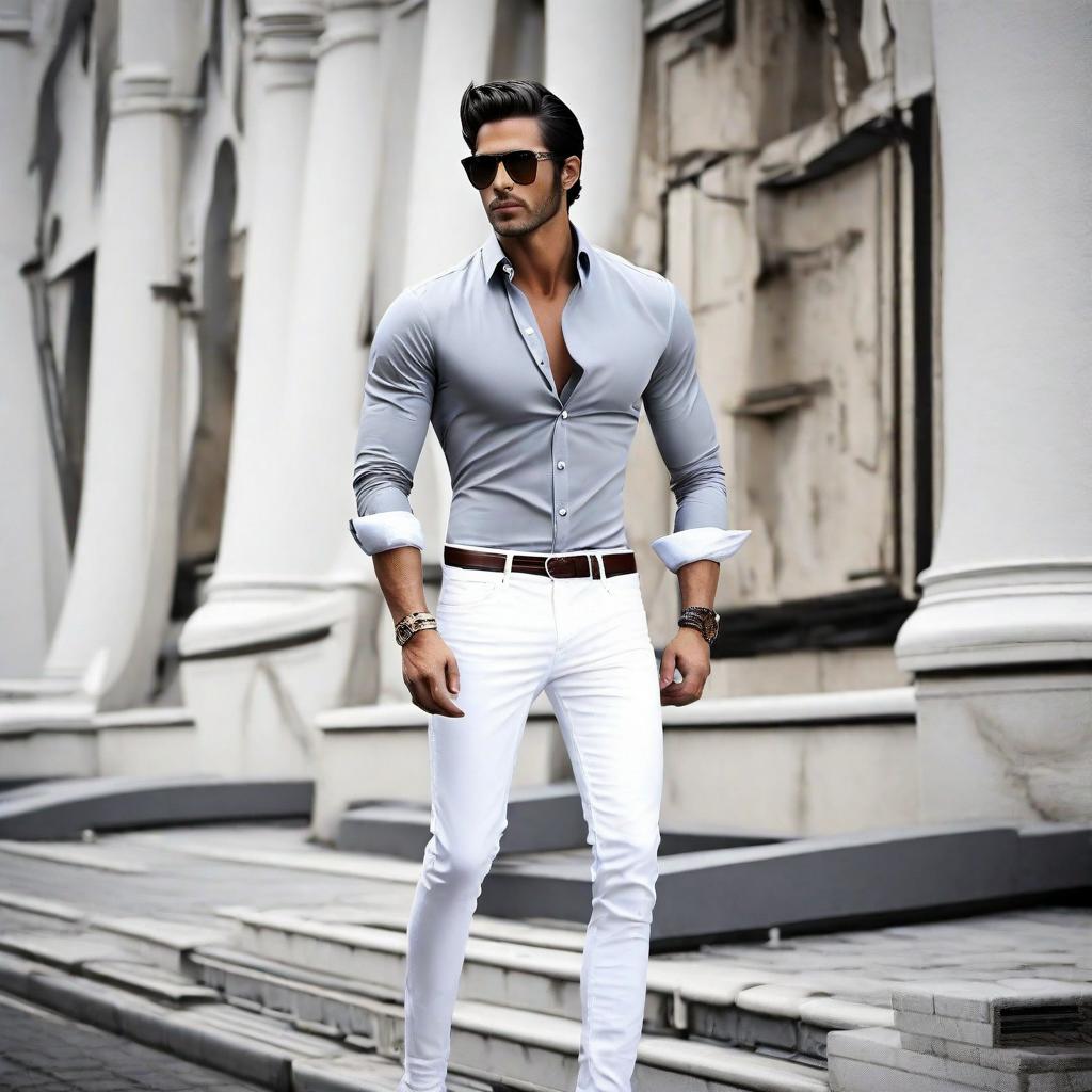 5 Grey Shirt Matching Jeans Combination Ideas