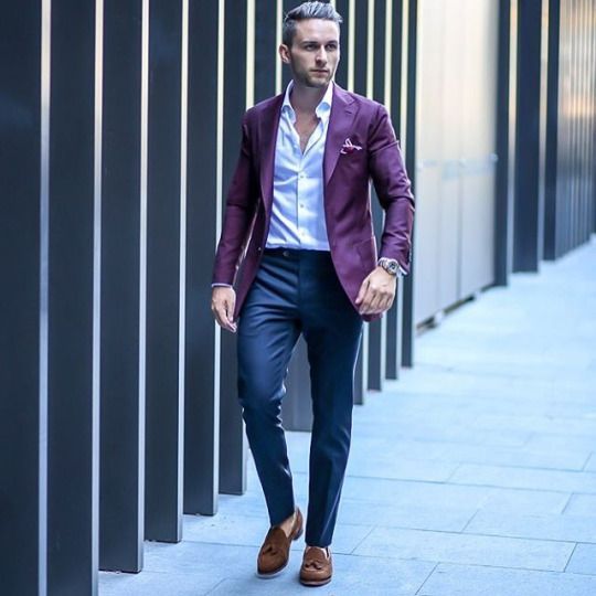 Purple Blazer Combinations